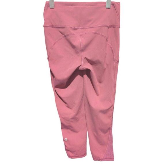 LULULEMON ATHLETICA Ready To Race Crop '21" Size 2 - Picture 6 of 6